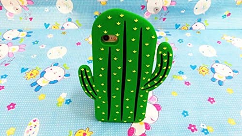 Galaxy S7 Edge Case, Phenix-Color 3D Cute Cartoon Cactus Soft Rubber Silicone Back Skin Case Cover for Samsung Galaxy S7 Edge (#15)