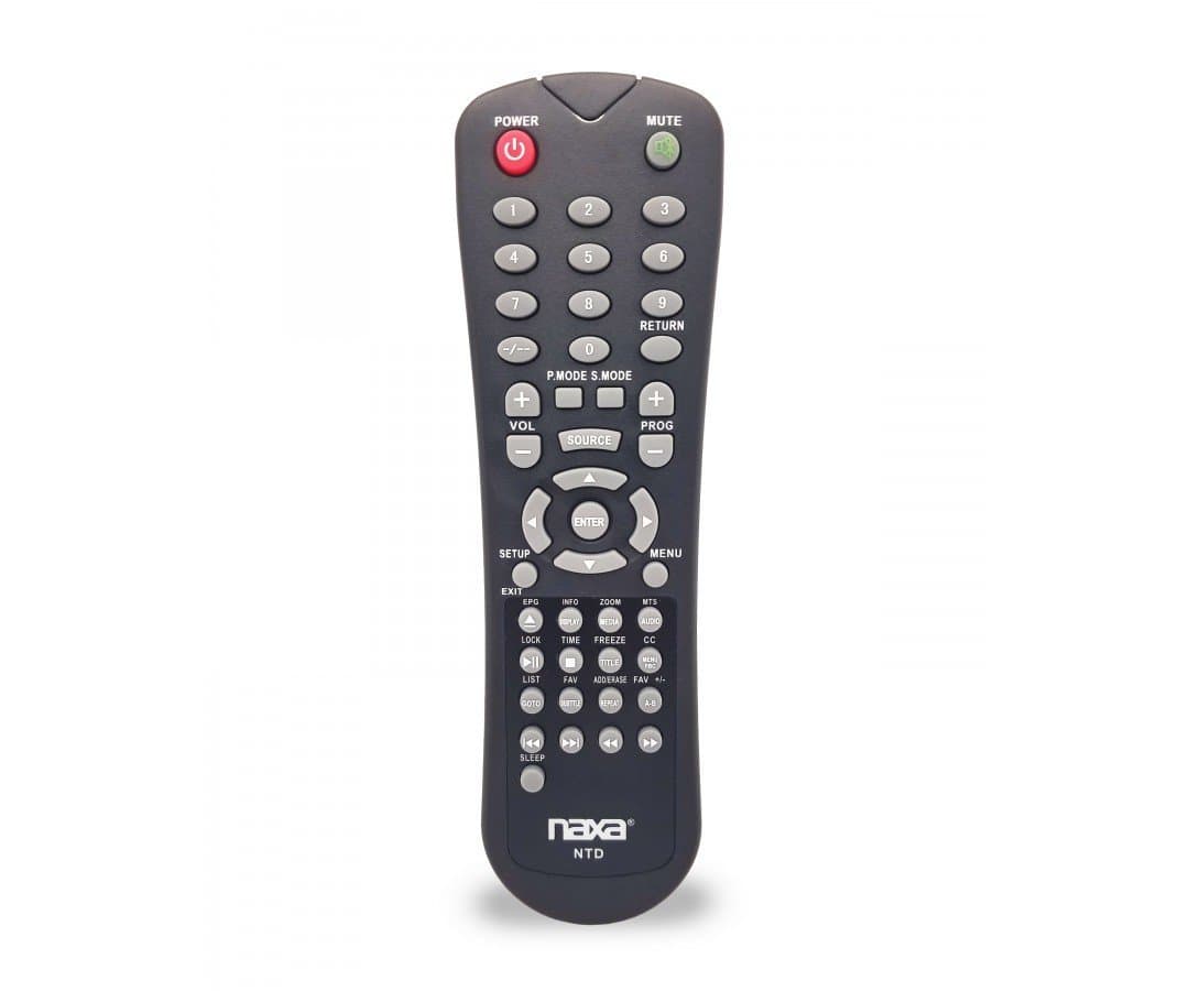 JupiterGearNAXA Original Replacement Remote Control for Naxa NT and NTD Model 12 Volt TVs and TV/DVD Combo Players