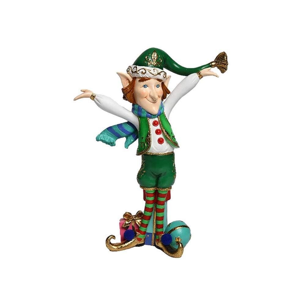 December Diamonds Thin Whimsy Elf Figurine