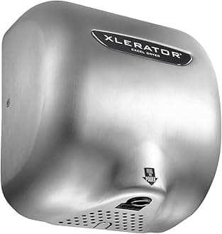 XLERATOR XL-SBX Automatic High Speed Hand Dryer with Brushed Stainless Steel Cover, 5.5 A, 277 V