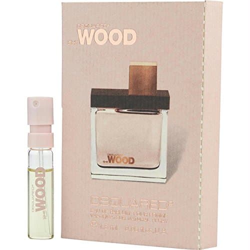 SHE WOOD by Dsquared2 EAU DE PARFUM SPRAY VIAL ON CARD