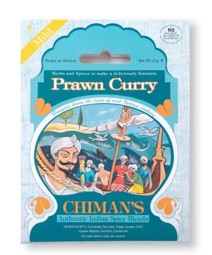 Chimans Prawn Curry Authentic Indian Spice Blend 1x21g