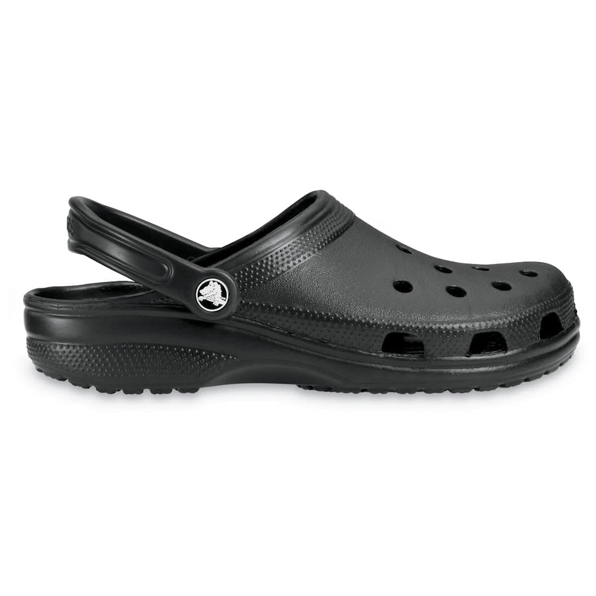 Crocs Unisex Classic Clogs, Black, 4 UK Men/ 5 UK Women