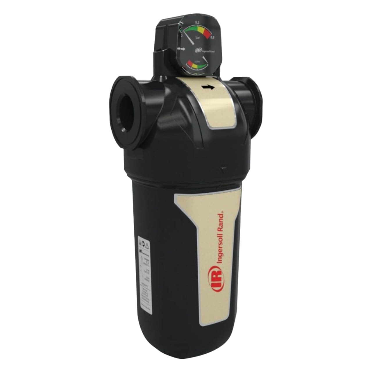 Ingersoll-Rand High Efficiency Compressed Air In-Line Filter FA75IH, 3/4" Inlet, SCFM 45