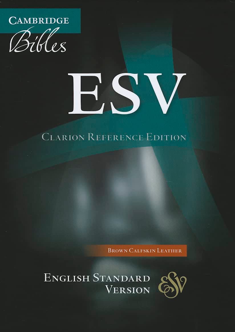 ESV Clarion Reference Bible, Brown Calfskin Leather, ES485:X