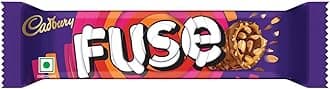 Cadbury Fuse Peanut & Caramel filled Chocolate Bar,43 Grams