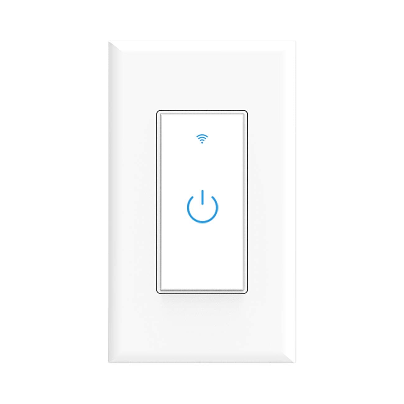 Smart Light Switch, WiFi Switch Touch Wall Switch 1 Gang, Compatible with Alexa Google Home
