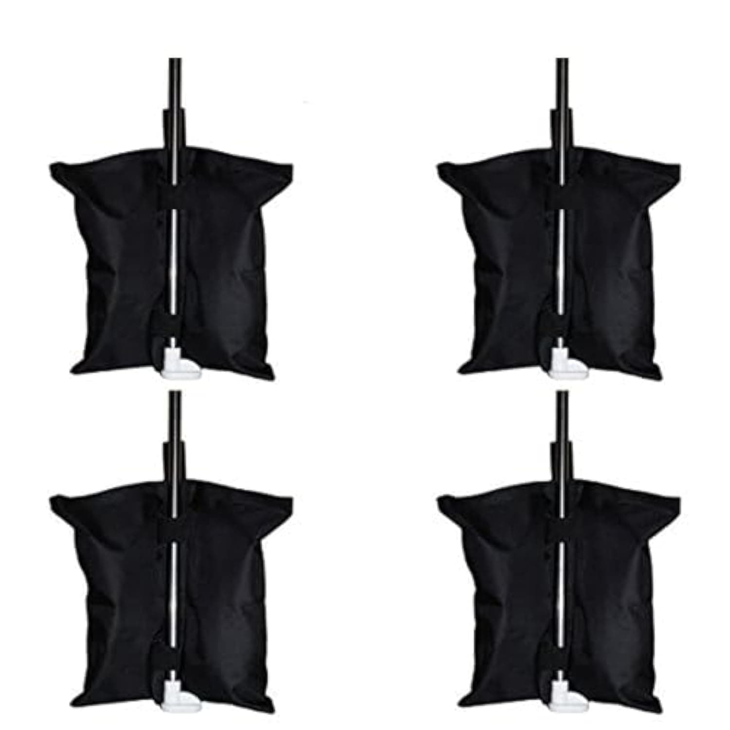 4pcs/pack Industrial Grade Heavy Duty Double-Stitched 17-inch Sand Bag Anchor Kit Gazebo Tent Leg Weight Bag for Pop up Canopy Tent Weighted Feet Bag