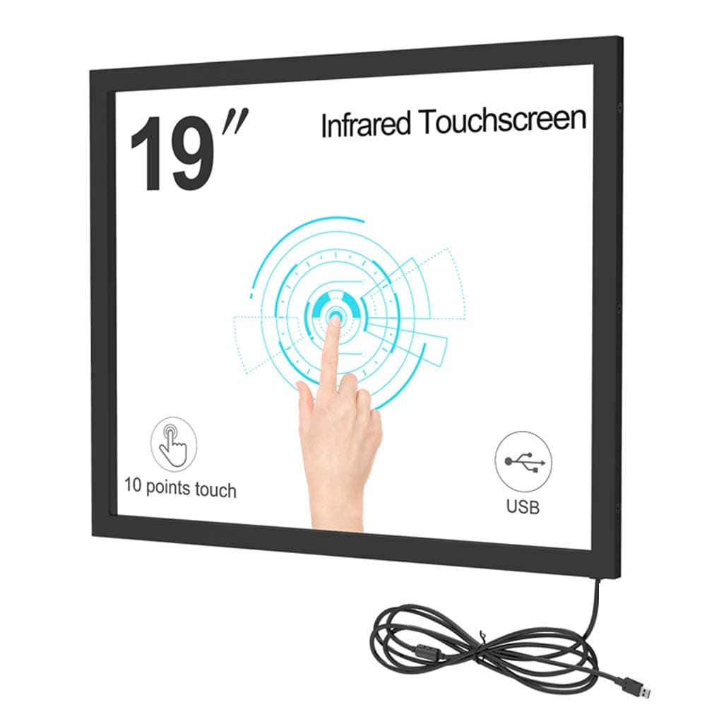 GreenTouch 19 Inch Multi Driver Free Infrared IR Touch Screen Panel Overlay Kits with 5:4 Ratio for Touch Monitor…