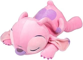Disney Store Official Angel Cuddleez Plush - Lilo & Stitch - 25-Inch - Ultra-Soft & Cuddly - Pink Alien Companion for Fans & Kids Experience & Premium Craftsmanship