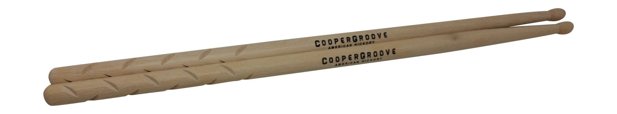 CooperGroove 5A Performance Drumsticks with Wood Tips