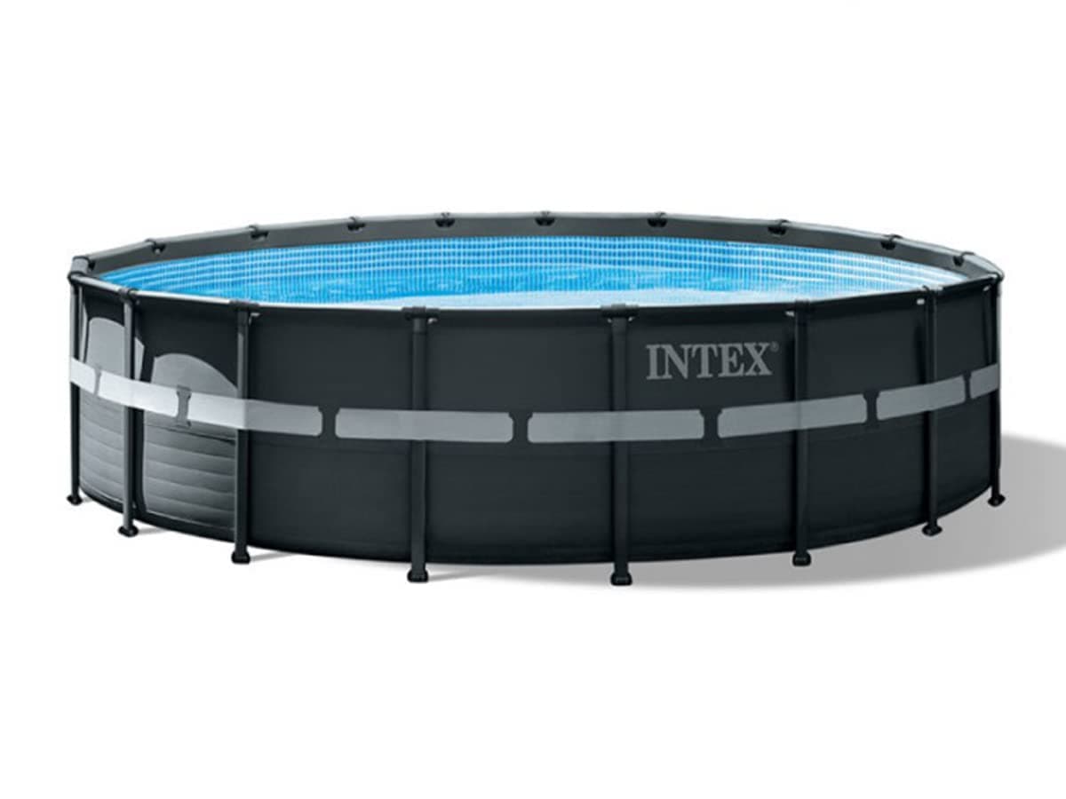 Intex Ultra Rondo 26330GN Frame Pool Set, Grey, 549 x 132 cm