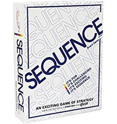 MWT TOYZ Sequence Game | Exciting Strategy Game for Family | Challenging Card Game for Ages 7 & Above- Multicolor