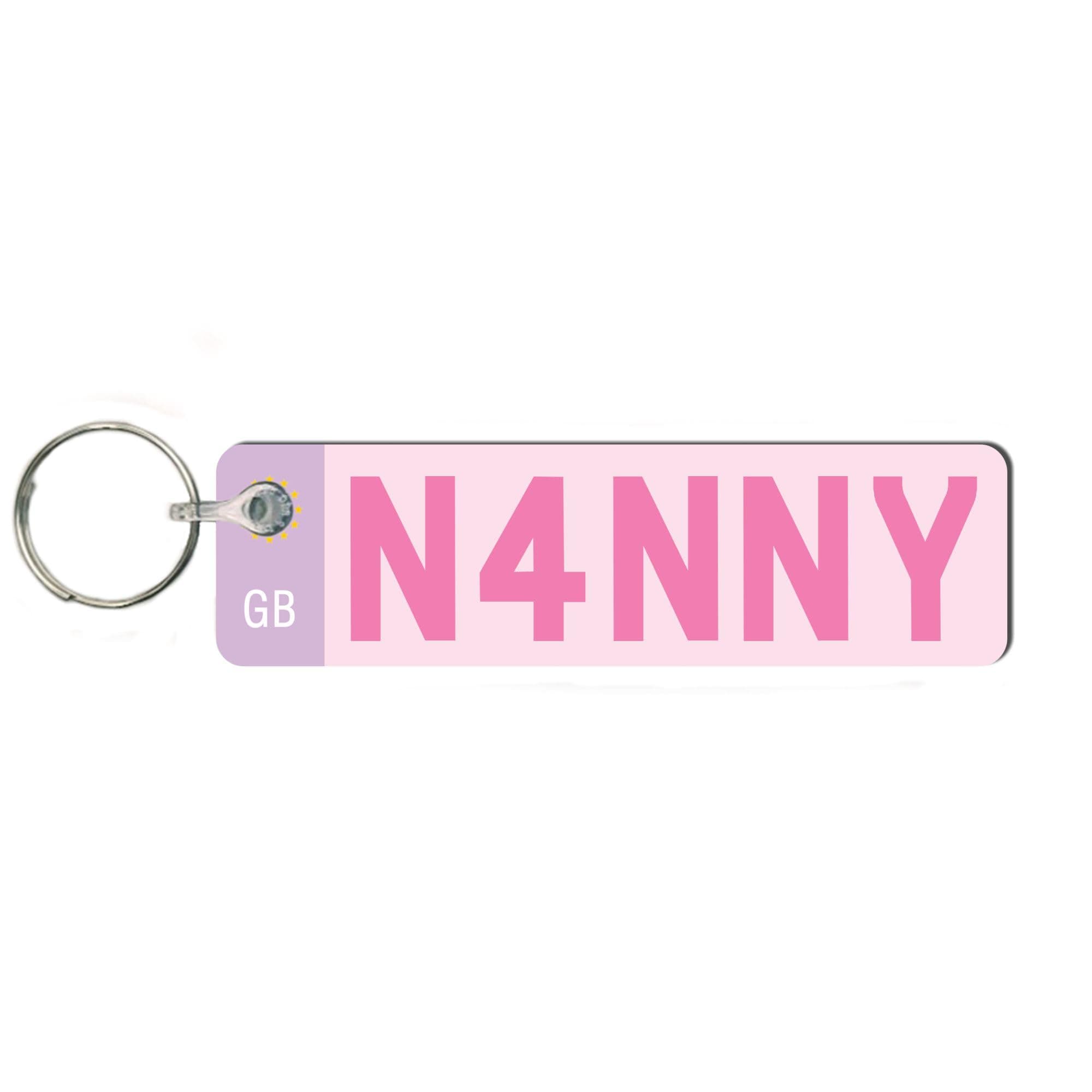 Custom License Plate Keychain - Personalised Number Plate Keyring - Mini Number Plate Key Ring - Name Plate Keychain - Just Passed Milestones