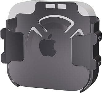 AENTGIU Behind TV Mount for Apple TVs, TV Wall Bracket Holder Back of All Brand and Size Television, Compatible with All Apples TVs Generations (Including all 4K+ Models)