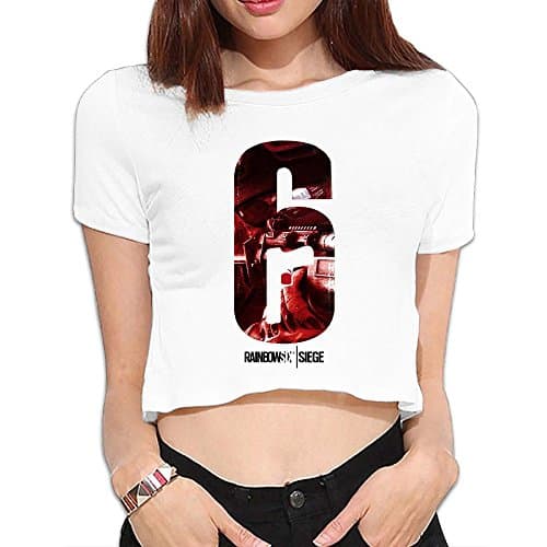 Rainbow Six Siege Shooter Video Game Womens Top Bare Midriffs
