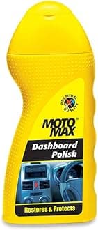 Dashboard Polish 100 ml with cleaners & silicone | Restore, shine dull dashboards| Protect from UV rays, cracking, fading & sun heat | Safe on tyre, rubber, plastic, vinyl parts of car & bikes