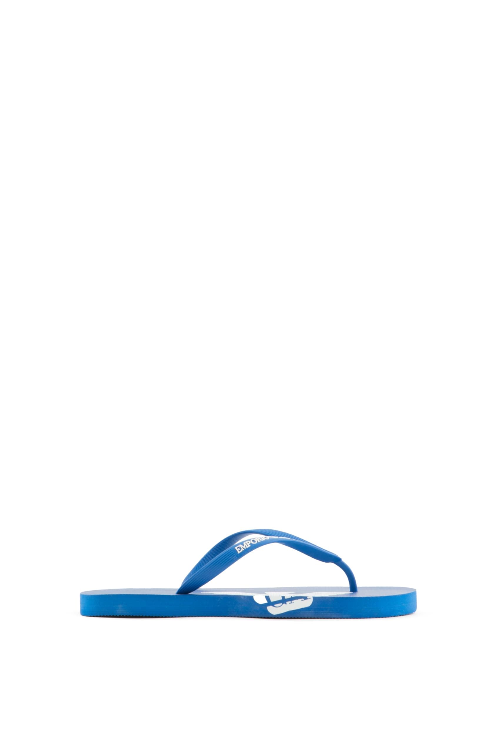 Emporio ArmaniBold Eagle Logo Flip Flops