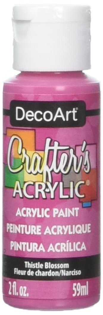 DecoArt 59 ml Crafters Acrylic, Thistle Blos
