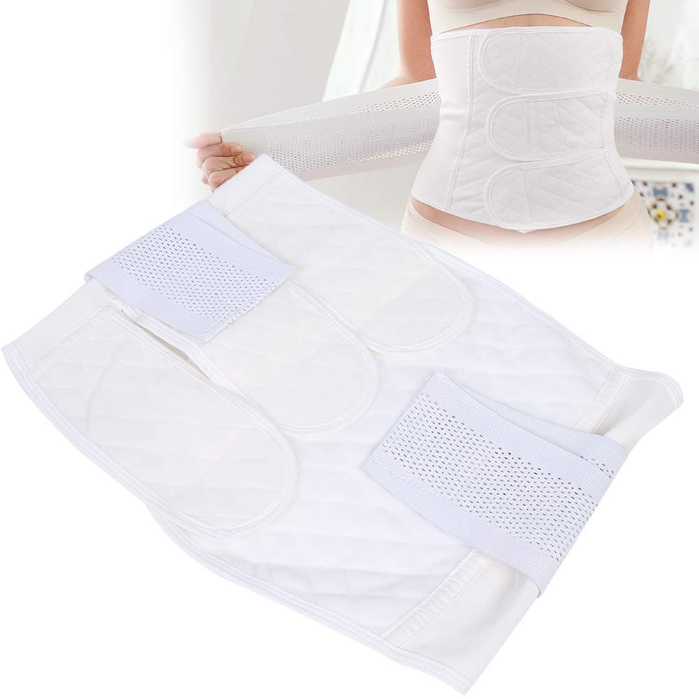 Postnatal Belly Belt, 3 in 1 Cotton Postpartum Support Recovery Belly Wrap Waist/Pelvis Belt Body Shaper Postnatal Shapewear (XL)