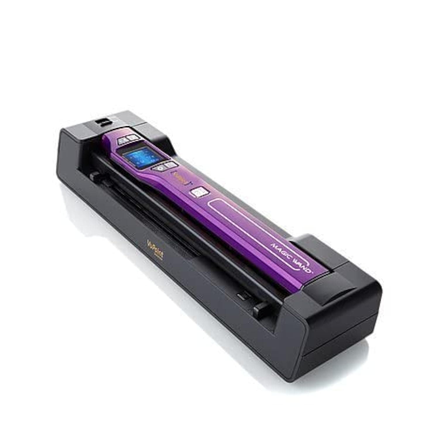 Vupoint Solutions PDSDK-ST470-VP Magic Wand Portable Scanner ST470 w/Docking Station purple PDSDK-ST470PU-VP