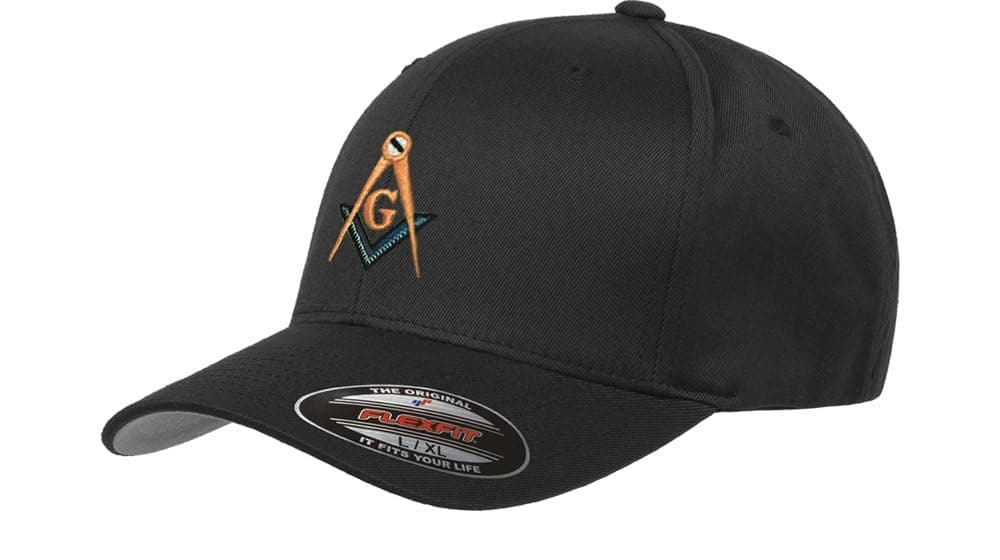 Mason Flex Fit Hat L - XL Black Black•Large-X-Large Black•Large-X-Large