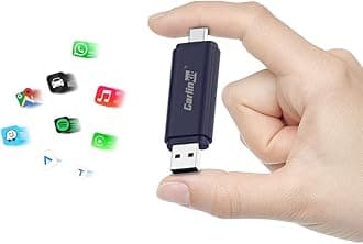 MINI SE Pro 2 in 1 Wireless Adapter for Wireless CarPlay and Wireless Android Auto,For cars wired apple CarPlay or wired Android Auto Function,(Model year:2017 to 2026) plug and play