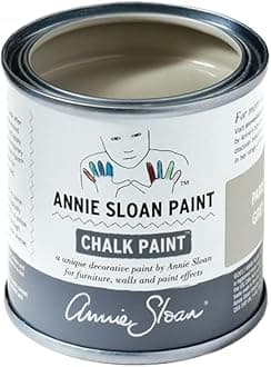 Annie Sloan Chalk Paint® (Paris Grey, 120 ml/4.06 Fl Oz) a unique decorative paint for furniture, cabinets and home décor with no sanding or priming