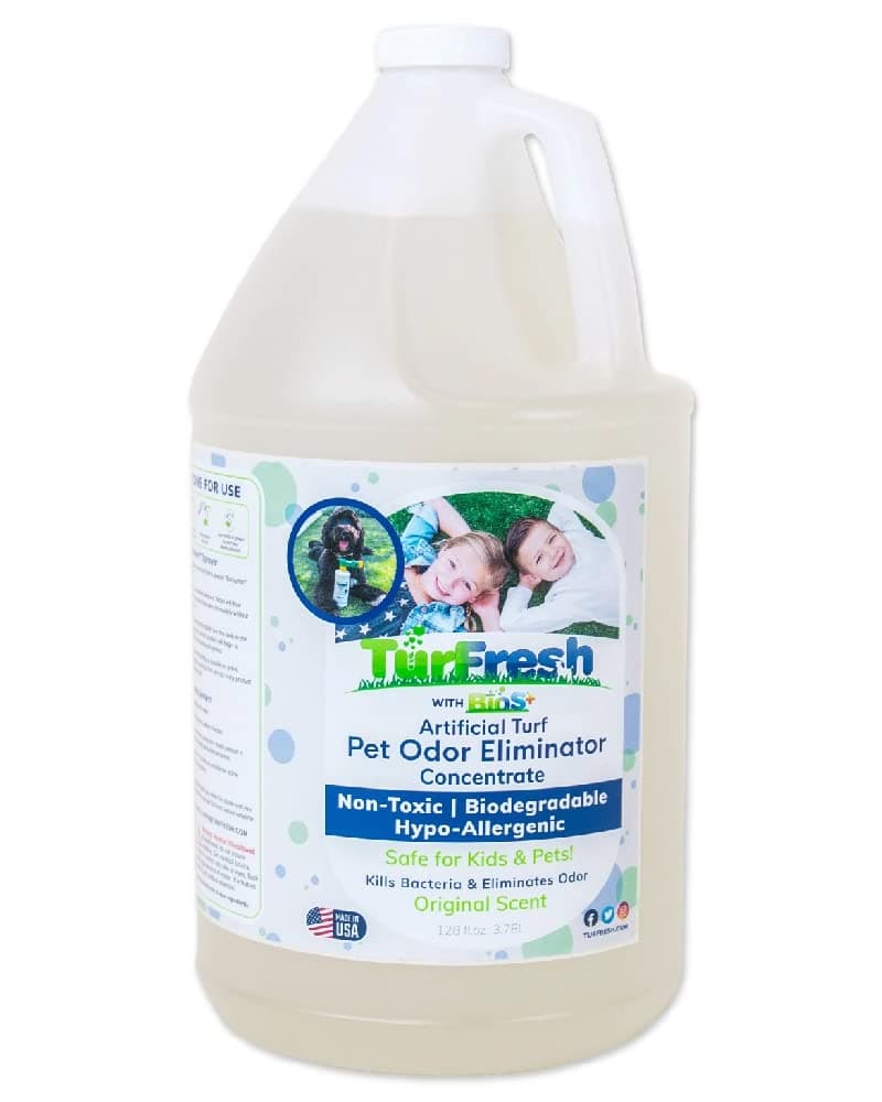 BioTurf BioS Artificial Turf Grass Concentrate Enzyme Cleaner and Pet Odour Eliminator Value Pack - 1 Gallon