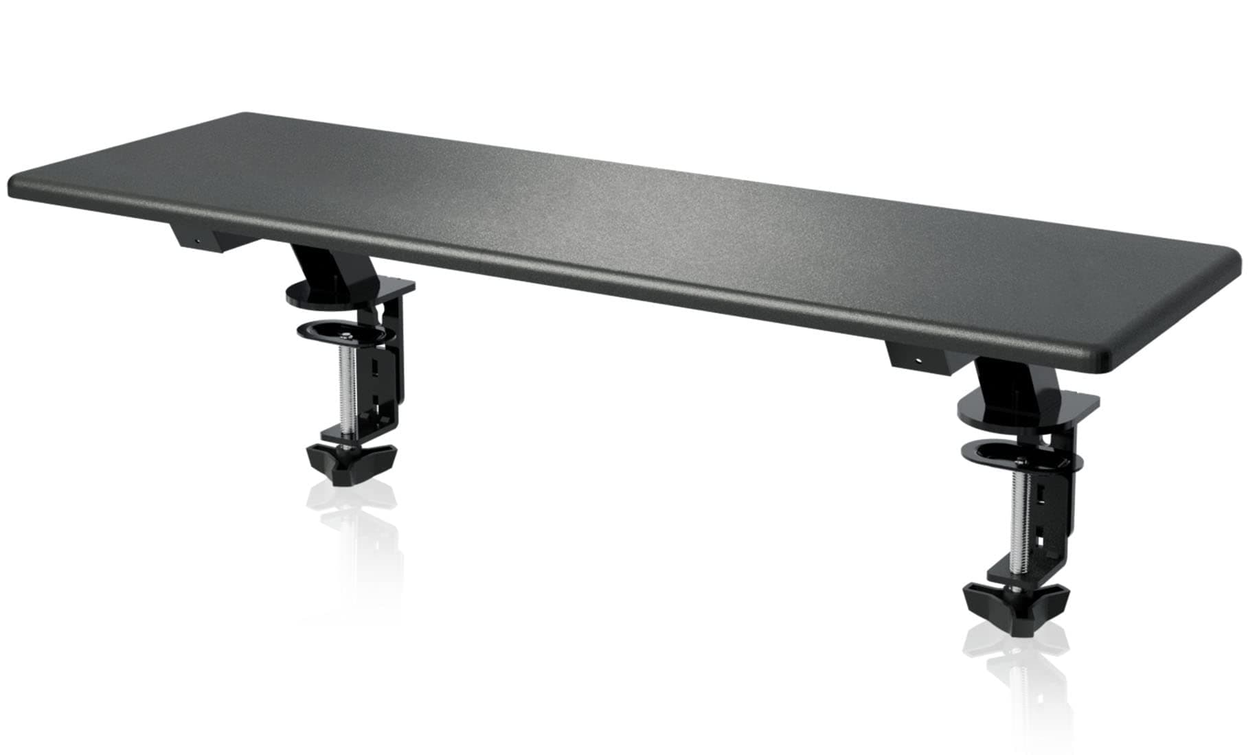 suptek Monitor Stand Riser for Computer, Laptop, Printer, Notebook and All Flat Screen Display with Extra Large Vented Wooden Platform and Height Adjustable Underneath Storage Space (DSF2)Recycled Claim Standard Blended