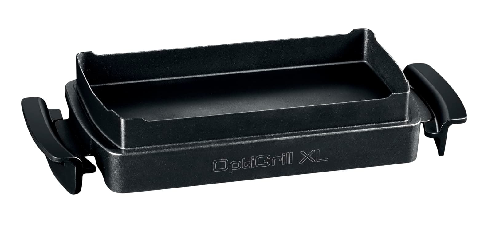 Tefal XA7278 OptiGrill+ XL Baking Tray | Suitable for All OptiGrill+ XL Models | 2 Litre Capacity | Non-Stick Coated Die-Cast Aluminium Mould | Portions 4 to 6 | Black