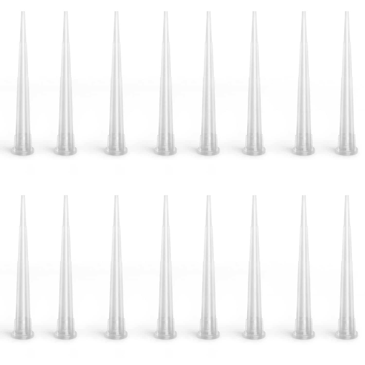 Pipette Tips 10 UL 1000 PCS Laboratory Universal Plastic Liquid Pipettor Tips Polypropylene (PP) Autoclavable, Transparent