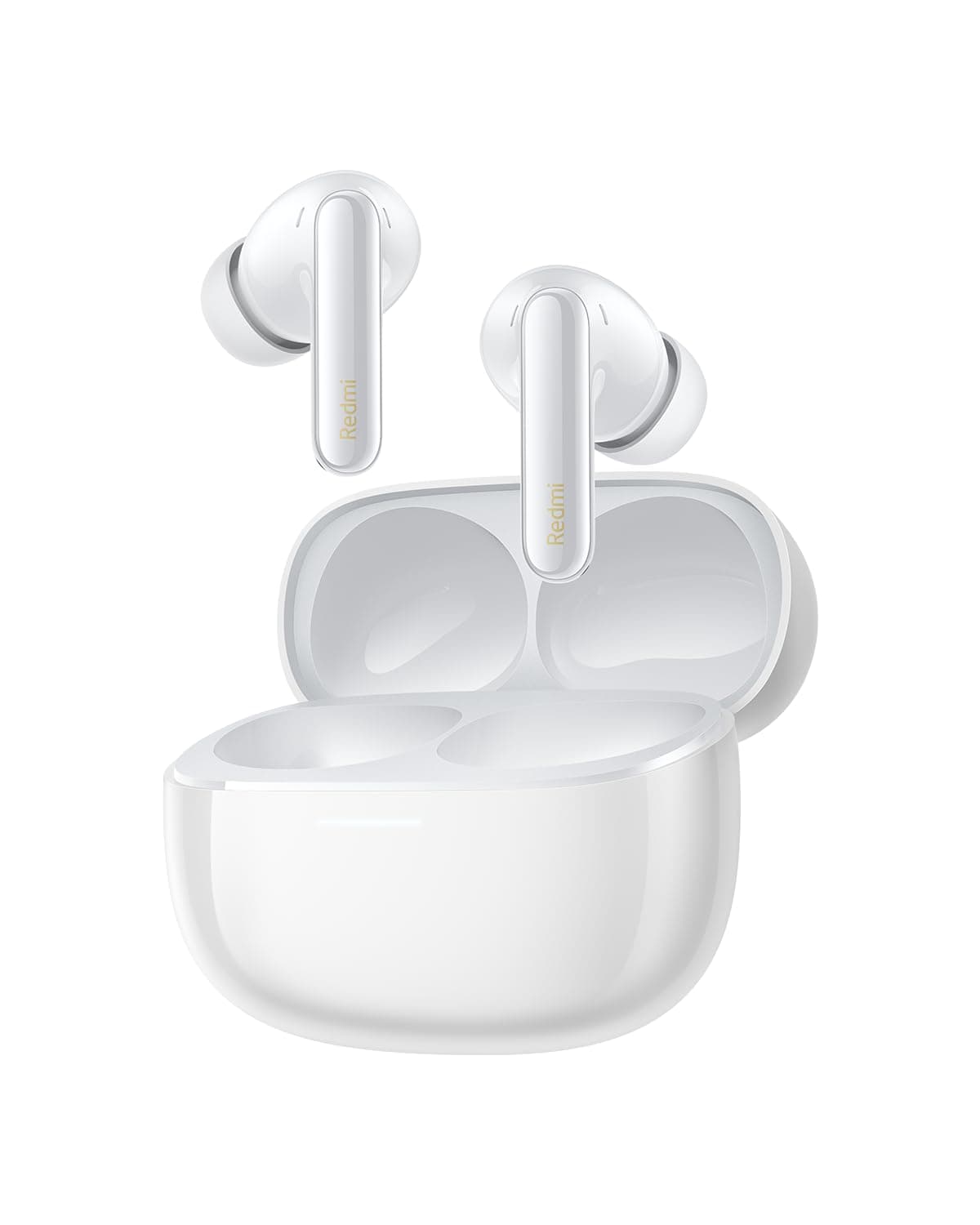 Xiaomi Redmi Buds 6 Pro Active Noise Cancelling up to 55dB Advanced Triple Driver LDAC Compatible High Resolution Audio Wireless Up to 36 Hours Music Playback Google Fast Pair Gray Sheer White