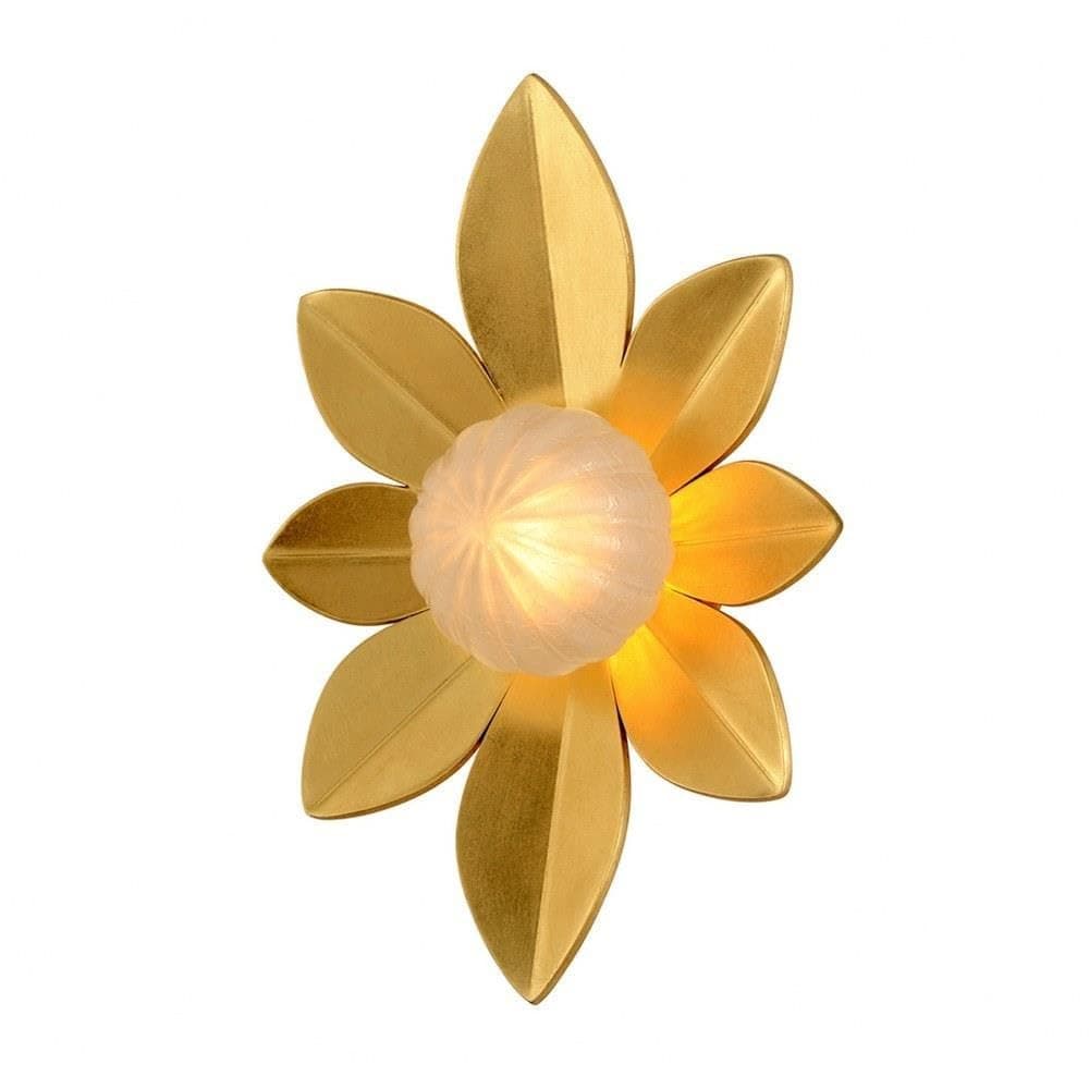 Corbett Lighting 260-11 Gigi Saffron Wall Sconce Gold Leaf