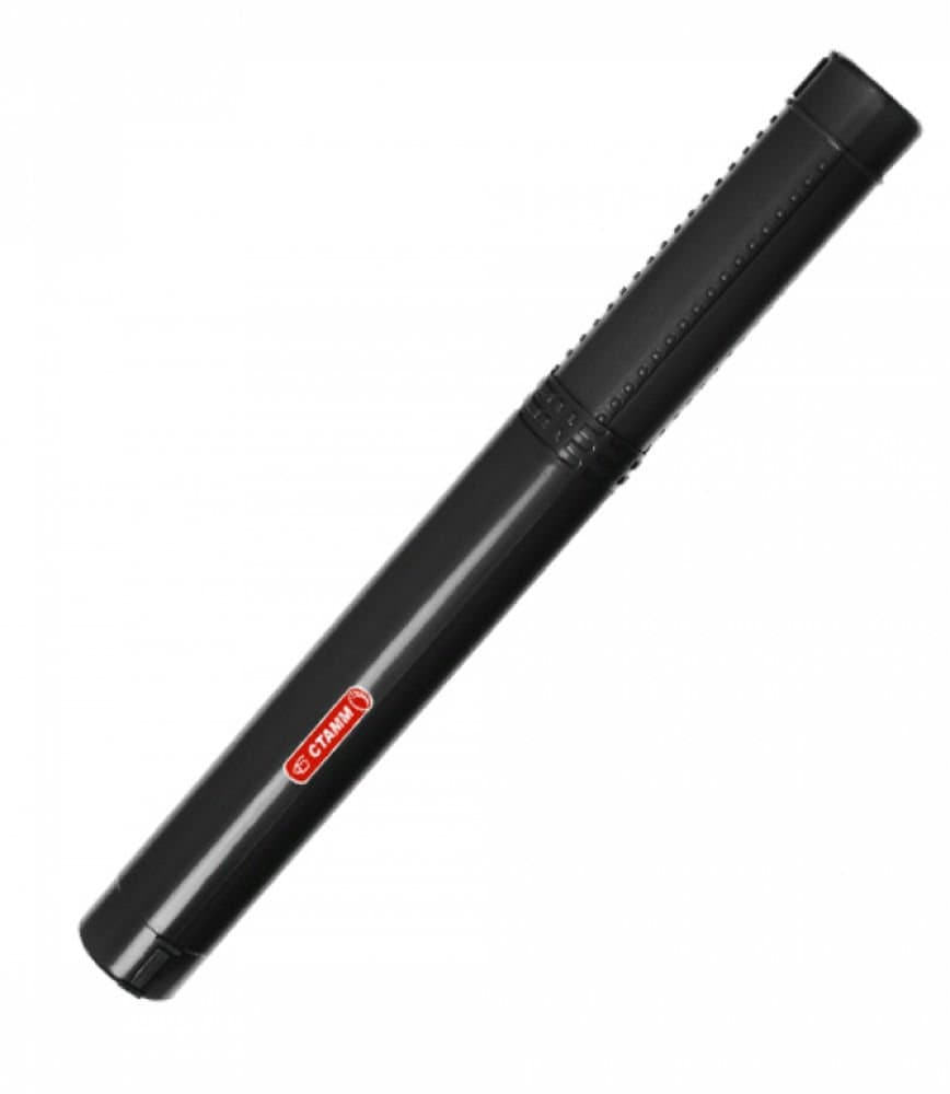 Drawing Storage Plastic Tube - Color: Black - Extendable Length 16" to 27" / D 2.5"