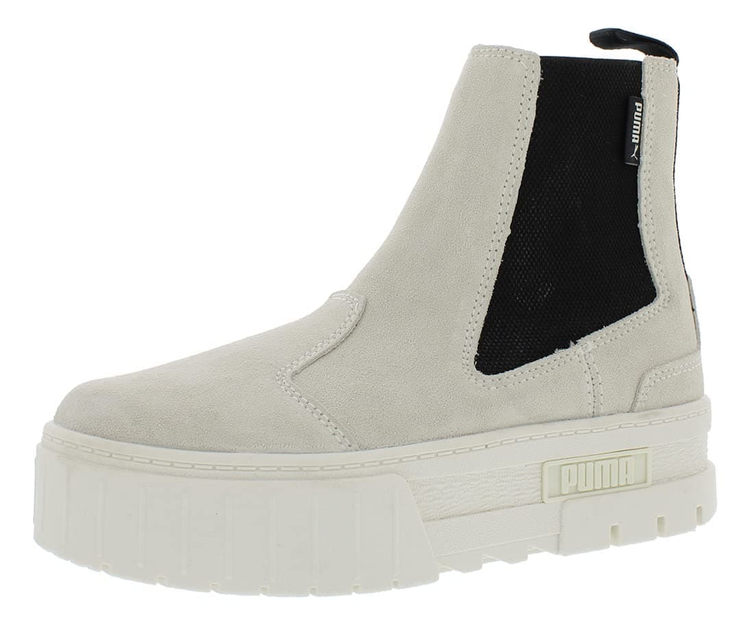 PUMA Mayze Chelsea Suede Marshmallow 7.5 B (M)