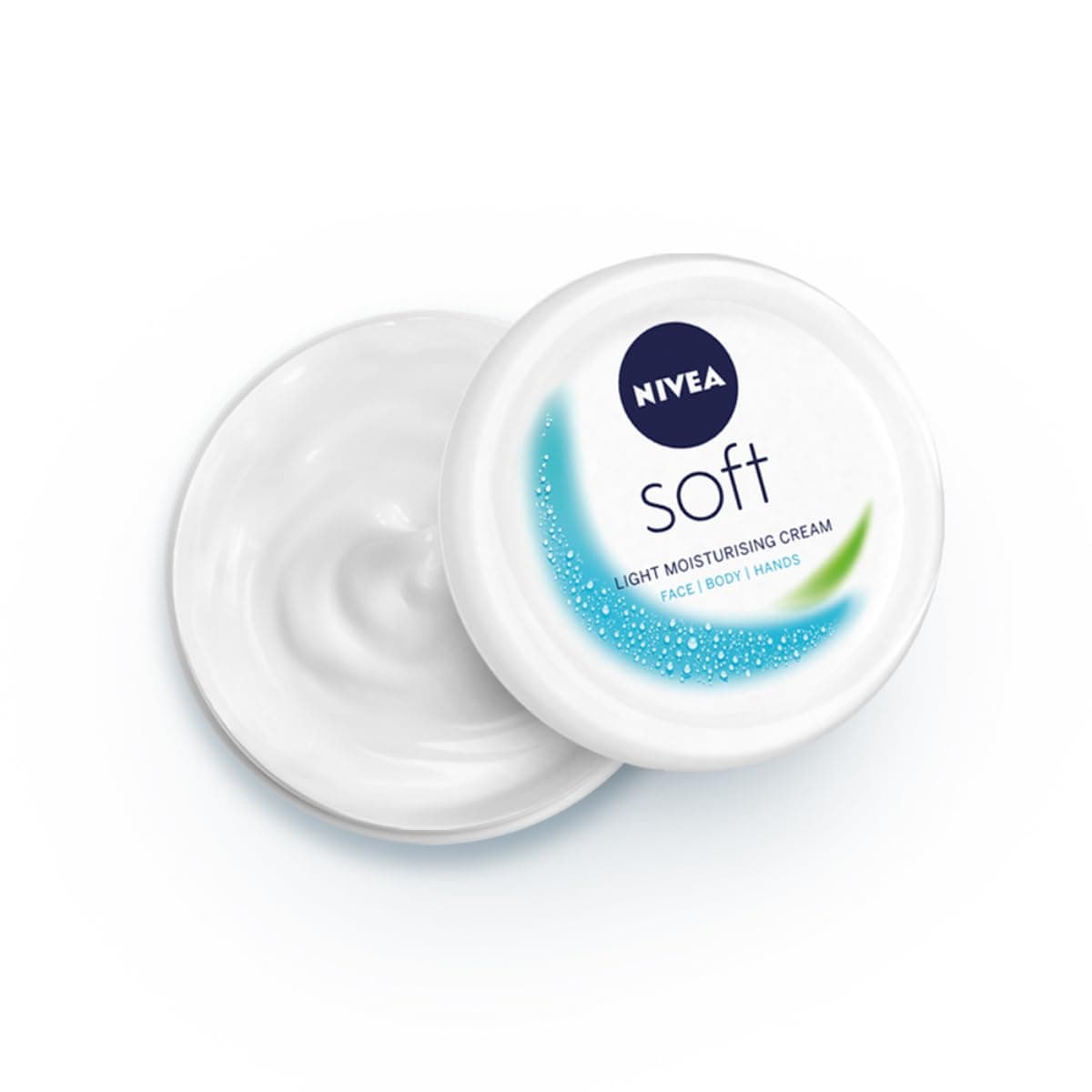 Soft Light Moisturizer 300 ml, for Face, Hand & Body, Non-Greasy Cream with Vitamin E & Jojoba Oil for Instant Hydration