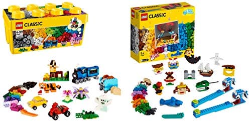Lego Classic Creative Brick, Multi Color 484 Pcs And 11009 Bricks & Lights