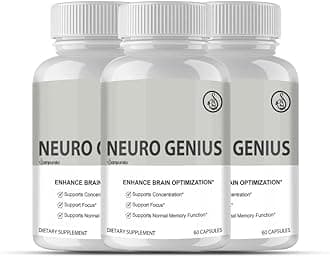 Neuro Genius Advanced Cognitive Support Supplement to uplock Brain Potential