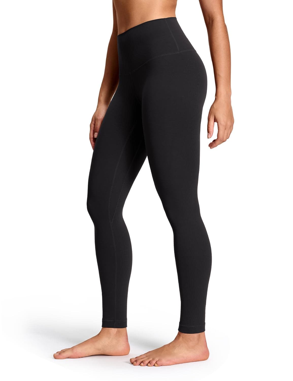 HeyNuts Yoga Pro Leggings 28'', Light to Medium Support, Buttery Soft Lounge Yoga Pants Full Length
