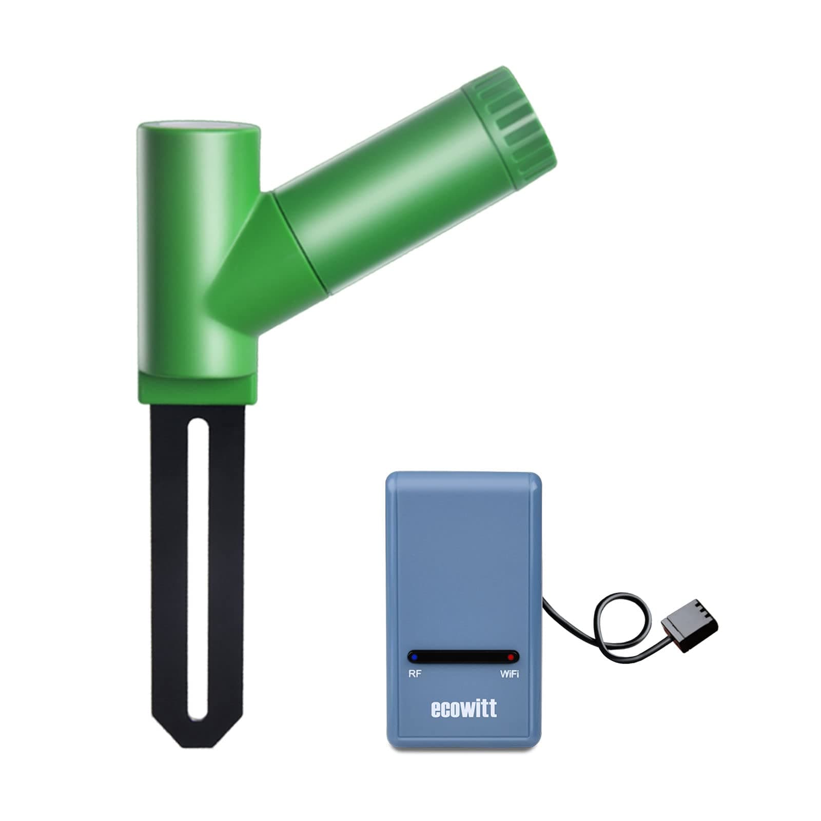 Ecowitt GW1106 Soil Moisture Meter Kit, Includes GW1100 Wi-Fi Gateway and WH51 Soil Moisture Sensor, 915 MHz
