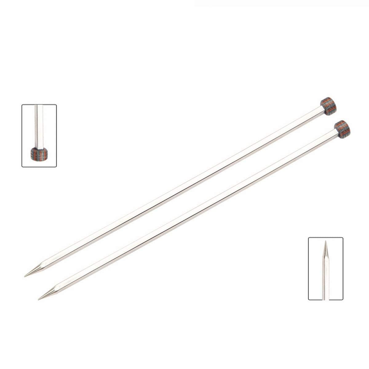 Knitpro Nova Cubics Knitting Needles 14"/35cm Single Pointed Deluxe and Smooth Weaving Tools US 2.5/3.00mm