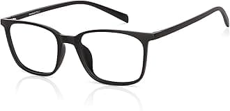 | Zero Power Blue Cut Computer Glasses | Gaming Glasses | Anti Glare, Lightweight & Blocks Harmful Rays | UV Protection Specs | Men & Women | Medium | LB E13526