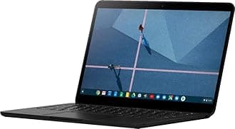 Google Pixelbook Go - 13.3" Lightweight Chromebook Laptop - Up to 12 Hours Battery Life - Intel Core M3, 64GB SSD, 8GB RAM Touch Screen - Just Black