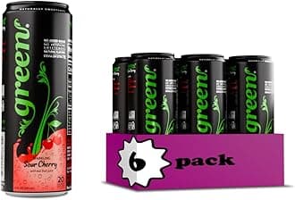 Green Sour Cherry Naturally Sweetened w/ 100% Stevia Soda