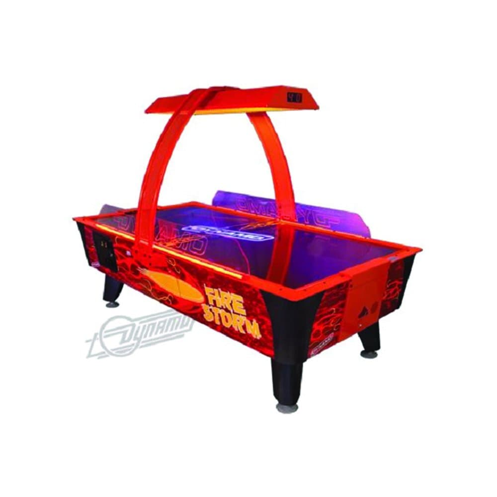 Dynamo Fire Storm Air Hockey Table -Coin Operated