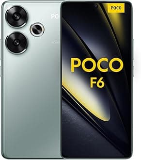 XIAOMI POCO F6 Green-Smartphone 12+512GB Snapdragon® 8s Gen 3, 120Hz Flow AMOLED display, 90W Turbo Charging, 50MP dual camera with OIS（UK Version+2 Years Warranty）