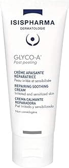 ISISPHARMA GLYCO-A POST PEELING - Facial Moisturizer Soothing Repair Cream - Moisturises and Repairs Skin Barrier - with Shea Butter, Restructuring Agents and Cottonseed Oil - Made in France