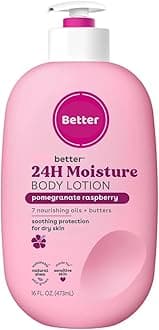 Better Body Lotion for Dry Skin, Pomegranate Raspberry, 24-Hour Moisture Skin Care - 16 fl oz (Pack of 1)