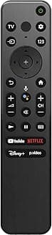Voice Remote Replacement for Sony TV Remote, for Sony Smart TVs and Bravia TVs, for All 4K UHD LED LCD HD Smart TVs